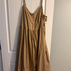 Old Navy Tan Maxi Dress